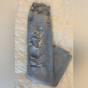 American Eagle Baggy Jeans Size 2